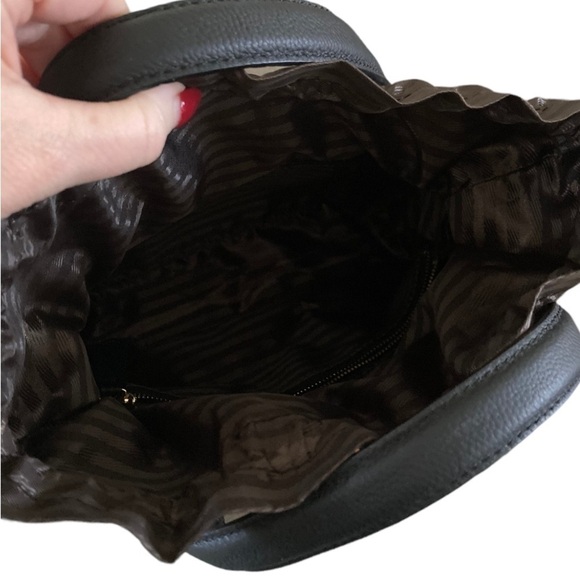 PULICATI Hand Crafted NWT Leather Trim Rattan Satchel Women's Bag - Picture 5 of 10